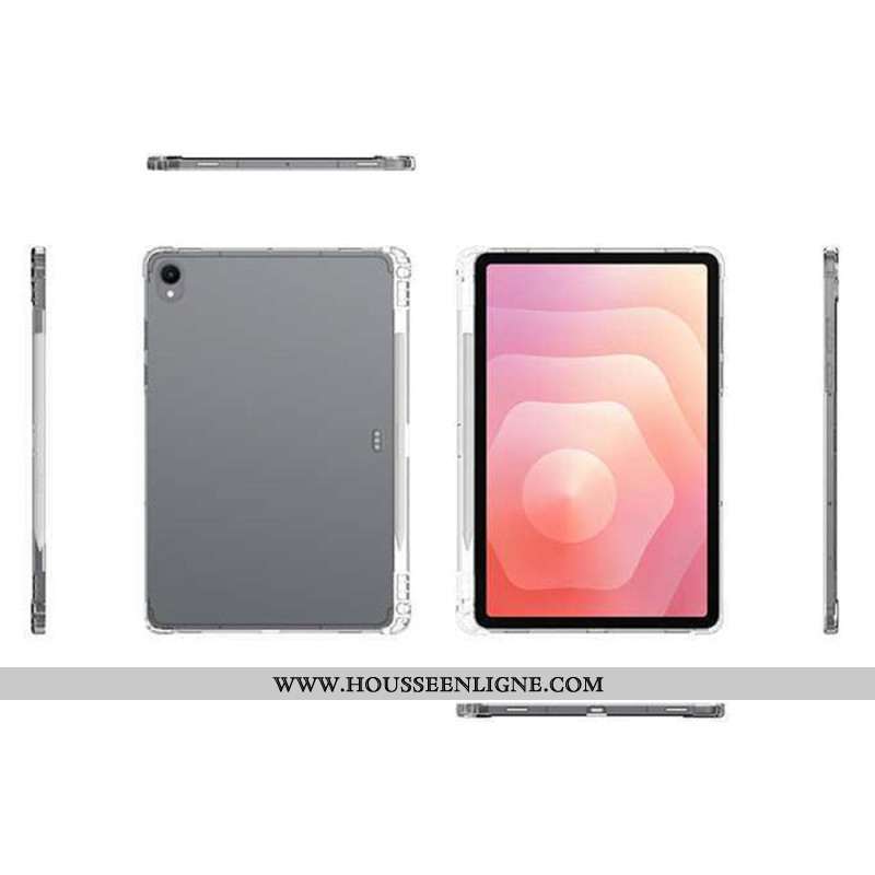 Coque Samsung Galaxy Tab S11 Transparente Renforcé Porte-Stylet