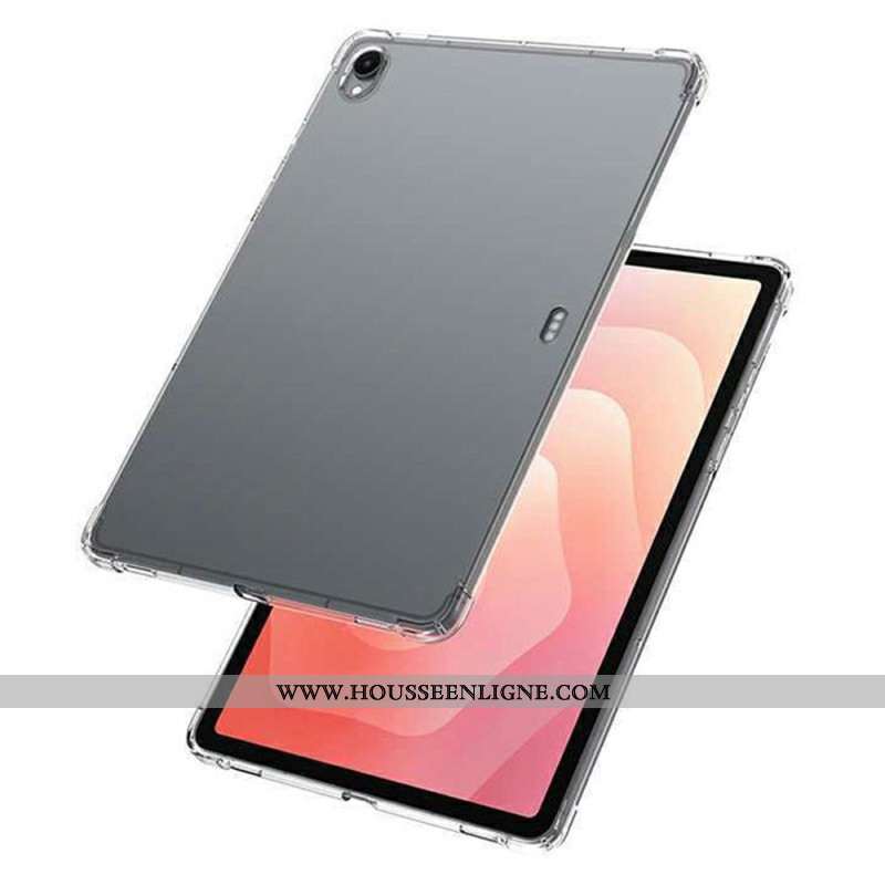 Coque Samsung Galaxy Tab S11 Transparente avec Protection d'Écran en Verre Trempé