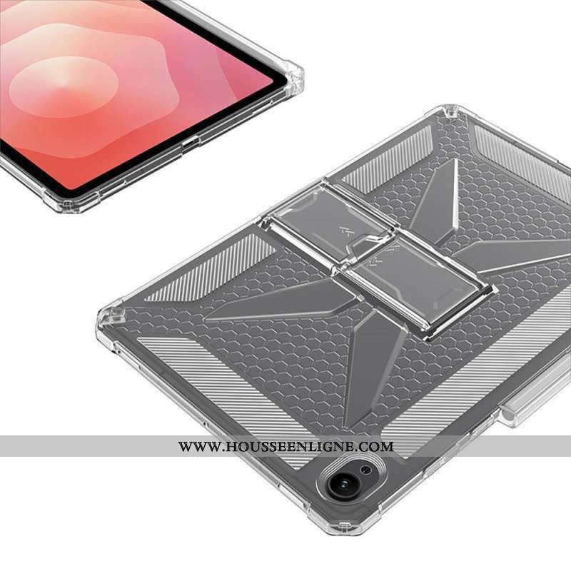Coque Samsung Galaxy Tab S11 Transparente avec Support