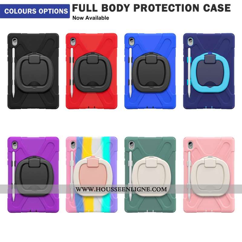 Coque Samsung Galaxy Tab S11 Triple Protection avec Anneau-Support