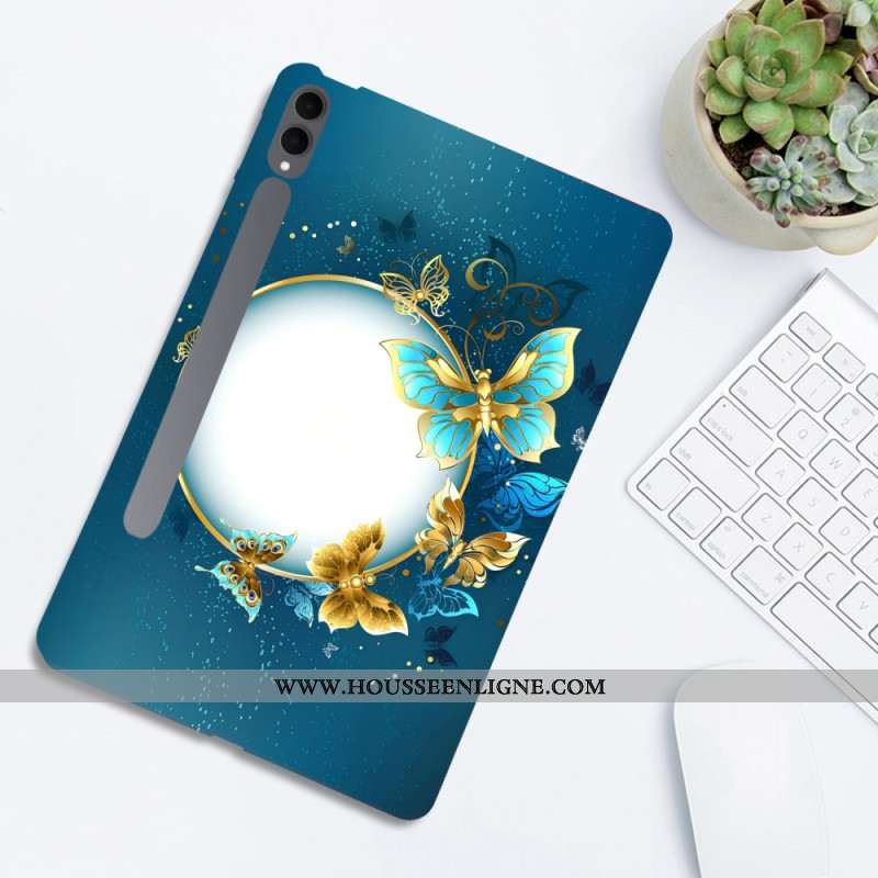 Coque Samsung Galaxy Tab S11 Ultra Couronne de Papillons