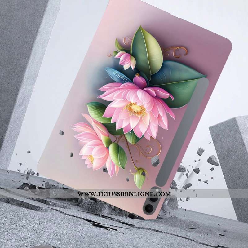 Coque Samsung Galaxy Tab S11 Ultra Lotus