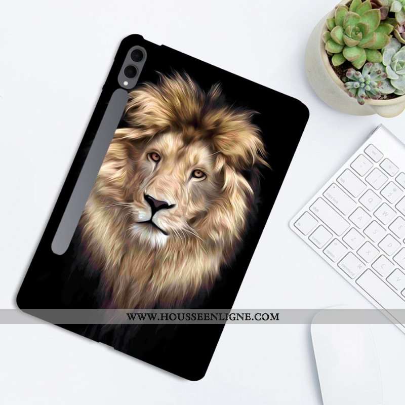 Coque Samsung Galaxy Tab S11 Ultra Motif Lion