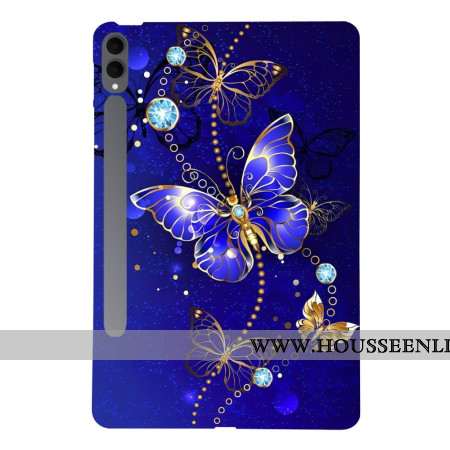 Coque Samsung Galaxy Tab S11 Ultra Papillons Précieux