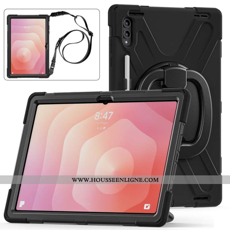 Coque Samsung Galaxy Tab S11 Ultra Robuste avec bandoulière