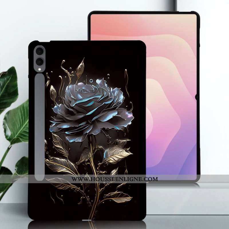 Coque Samsung Galaxy Tab S11 Ultra Rose Noire