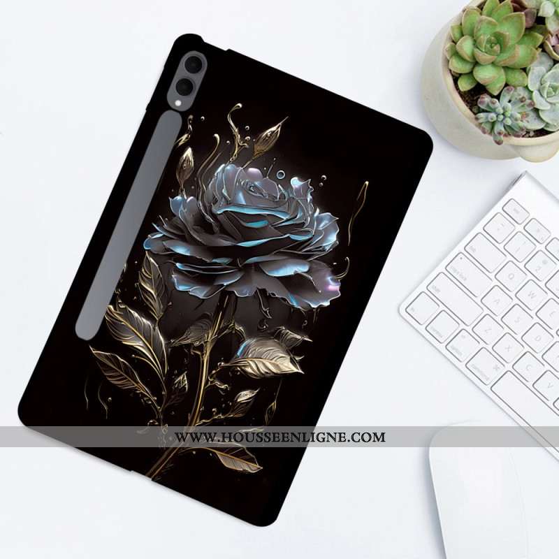 Coque Samsung Galaxy Tab S11 Ultra Rose Noire