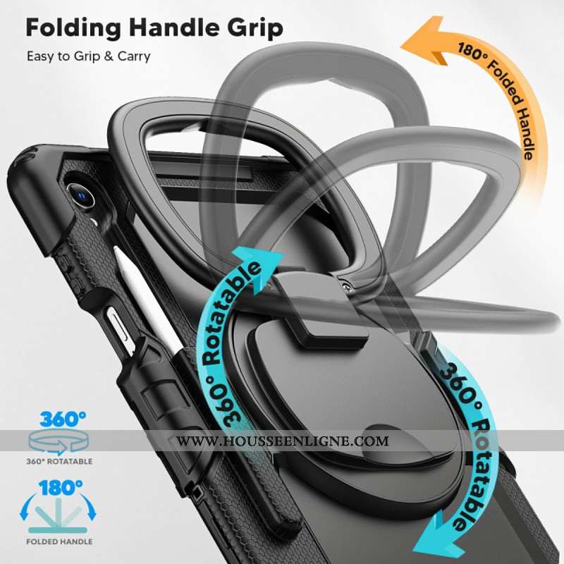 Coque Samsung Galaxy Tab S11 Ultra Résistante avec Anneau