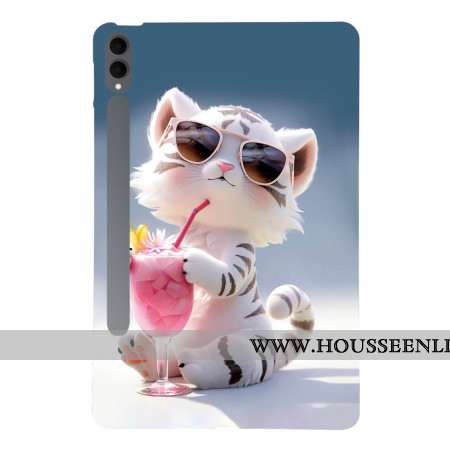 Coque Samsung Galaxy Tab S11 Ultra Tigre Cartoon
