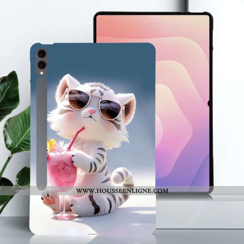Coque Samsung Galaxy Tab S11 Ultra Tigre Cartoon