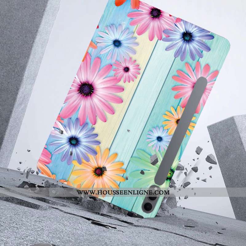 Coque Samsung Galaxy Tab S11 Ultra Tournesols