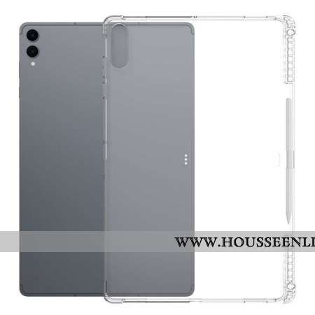 Coque Samsung Galaxy Tab S11 Ultra Transparente avec Porte-Stylet