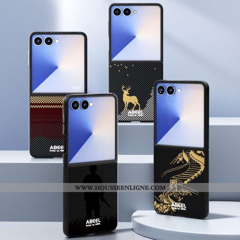 Coque Samsung Galaxy Z Flip 7 5G Compatible MagSafe Cerf ABEEL