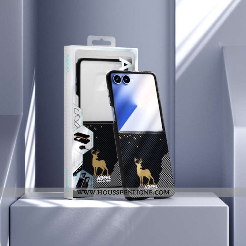 Coque Samsung Galaxy Z Flip 7 5G Compatible MagSafe Cerf ABEEL