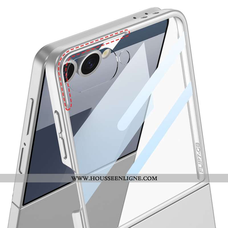 Coque Samsung Galaxy Z Flip 7 5G Film Protecteur et Support GKK