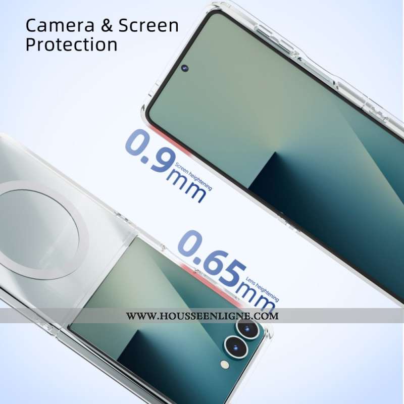 Coque Samsung Galaxy Z Flip 7 5G Magnétique Transparente