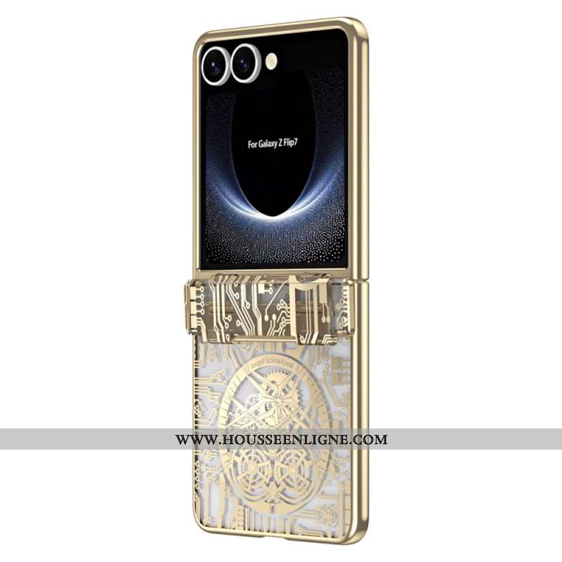 Coque Samsung Galaxy Z Flip 7 5G Premium avec Film Protecteur Écran Arrière