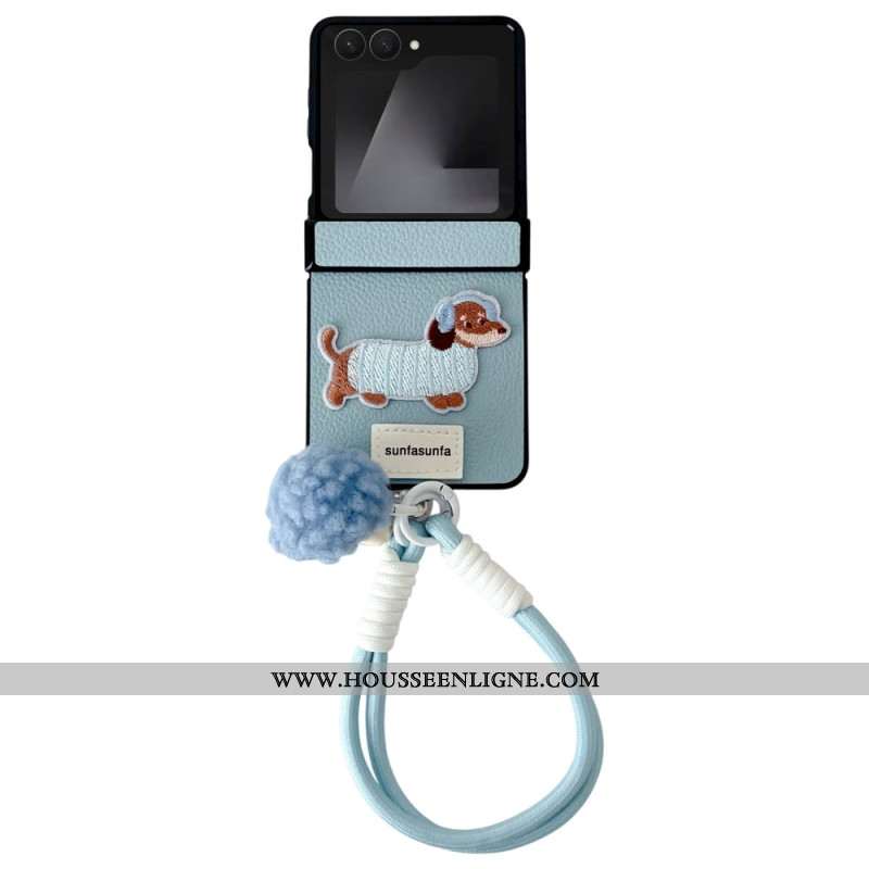 Coque Samsung Galaxy Z Flip 7 5G Protection de Charnière et Lanière