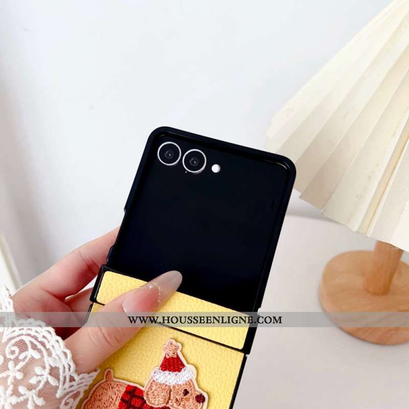 Coque Samsung Galaxy Z Flip 7 5G Protection de Charnière et Lanière