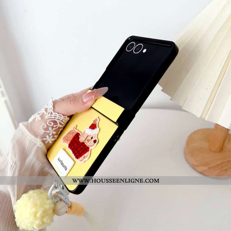 Coque Samsung Galaxy Z Flip 7 5G Protection de Charnière et Lanière