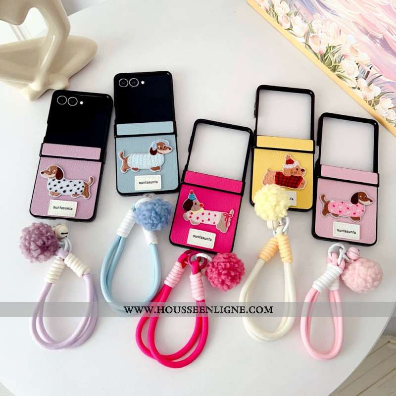 Coque Samsung Galaxy Z Flip 7 5G Protection de Charnière et Lanière