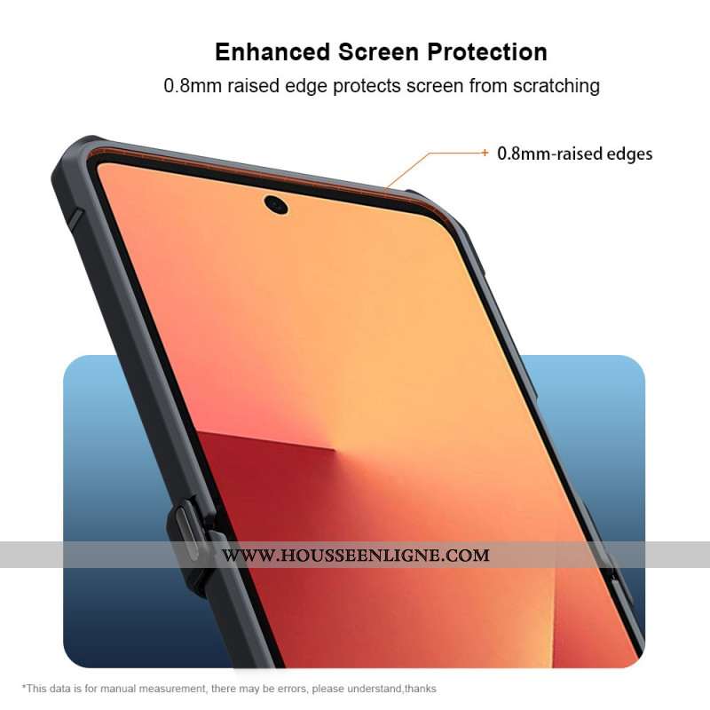 Coque Samsung Galaxy Z Flip 7 Airbag et Protection d'Écran XUNDD