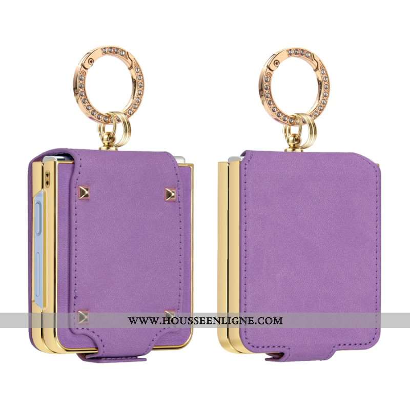 Coque Samsung Galaxy Z Flip 7 Anneau Premium