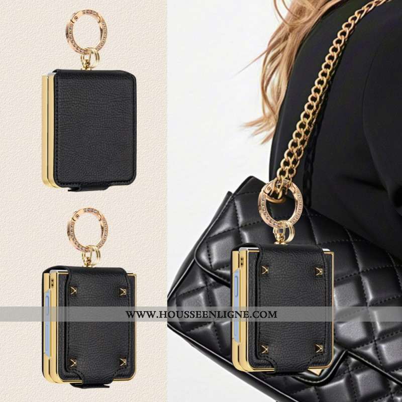 Coque Samsung Galaxy Z Flip 7 Anneau Premium