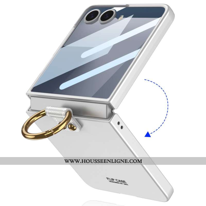 Coque Samsung Galaxy Z Flip 7 Anneau-Support GKK