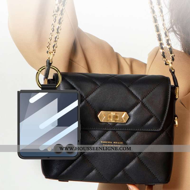 Coque Samsung Galaxy Z Flip 7 Anneau-Support GKK