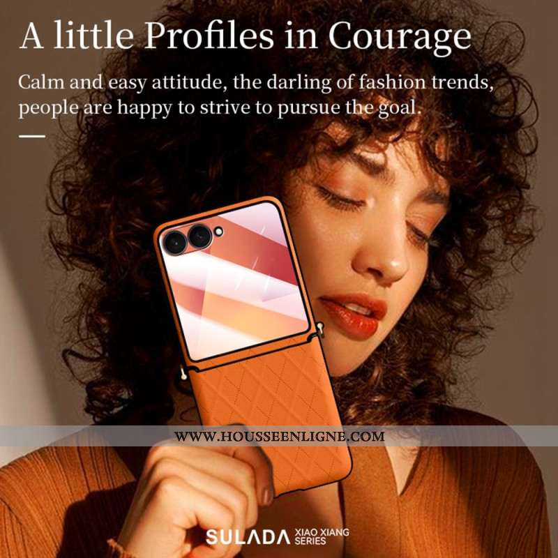 Coque Samsung Galaxy Z Flip 7 Bandoulière SULADA