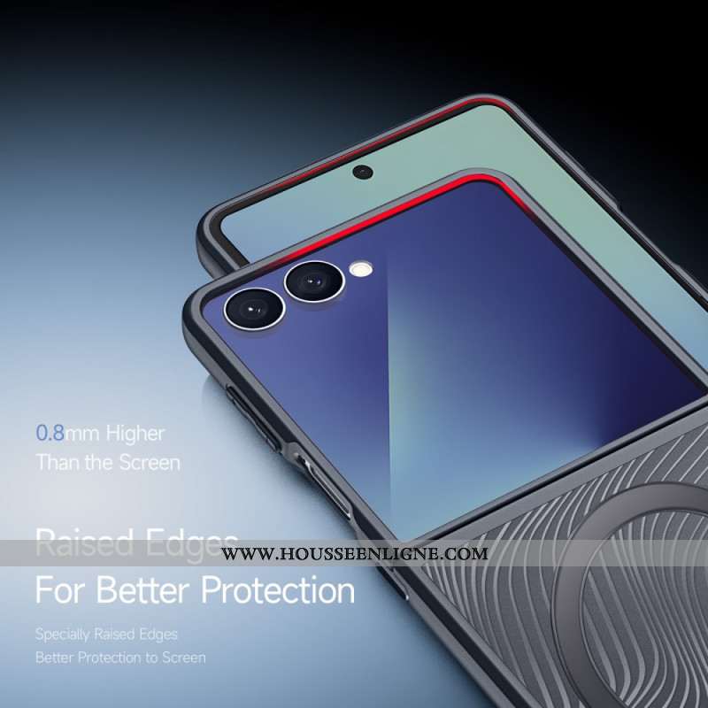 Coque Samsung Galaxy Z Flip 7 Compatible MagSafe Aimo Series Dux Ducis