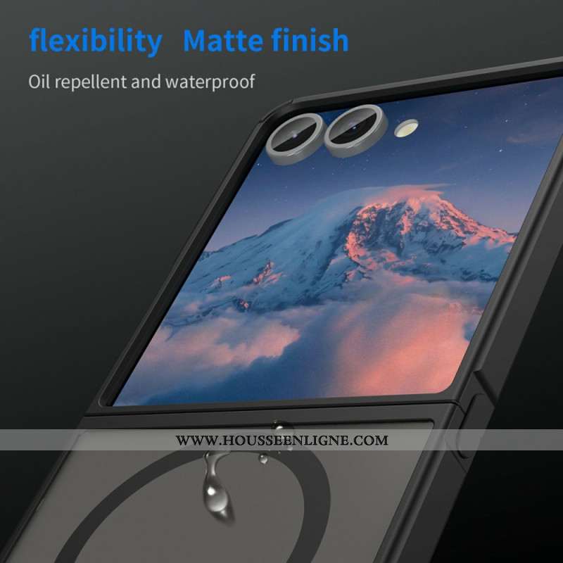 Coque Samsung Galaxy Z Flip 7 Compatible MagSafe Anti-Chute