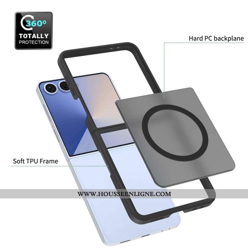 Coque Samsung Galaxy Z Flip 7 Compatible MagSafe Colorée