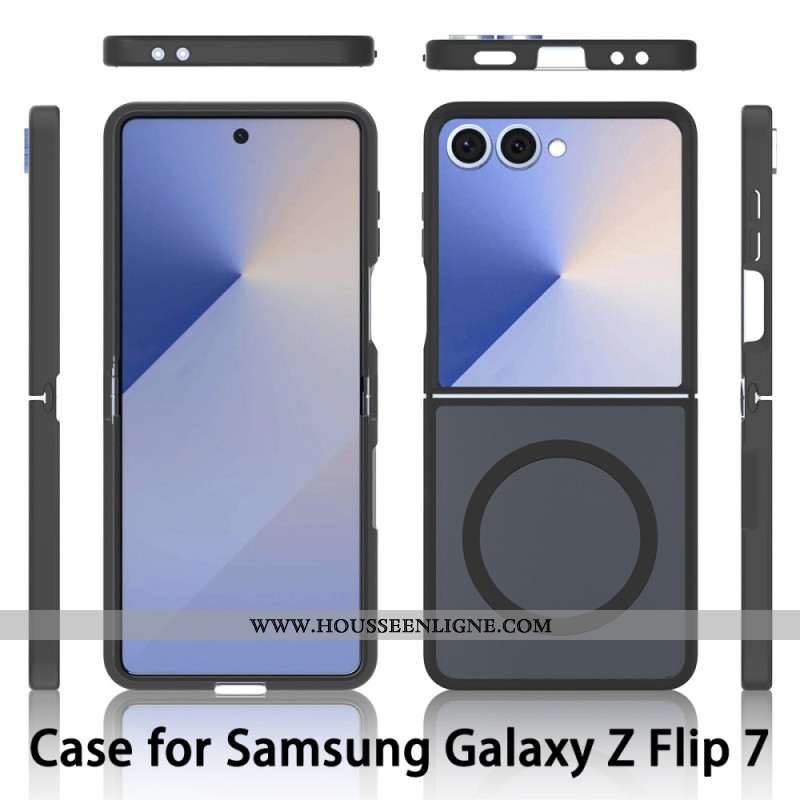 Coque Samsung Galaxy Z Flip 7 Compatible MagSafe Colorée
