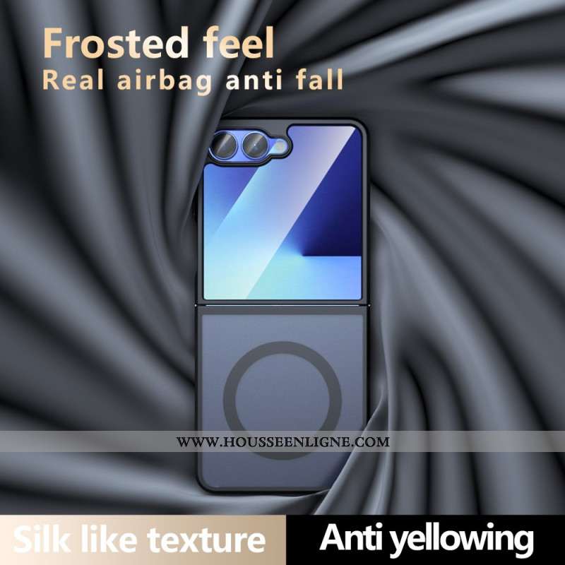 Coque Samsung Galaxy Z Flip 7 Compatible MagSafe Fini Mat