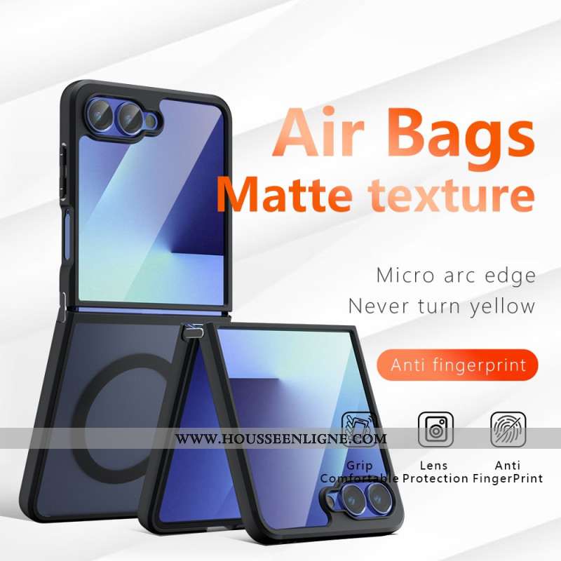 Coque Samsung Galaxy Z Flip 7 Compatible MagSafe Fini Mat