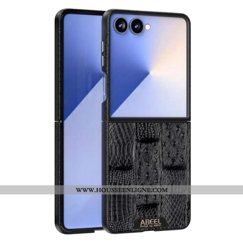 Coque Samsung Galaxy Z Flip 7 Compatible MagSafe Micro-Gaufrage ABEEL