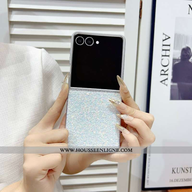 Coque Samsung Galaxy Z Flip 7 Design Pailleté