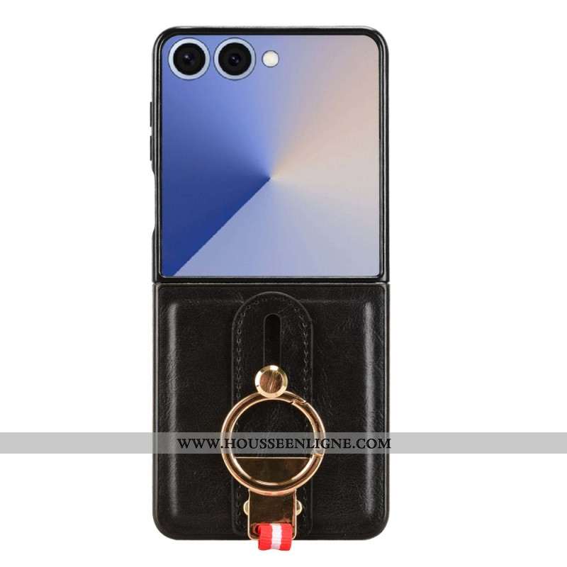 Coque Samsung Galaxy Z Flip 7 Dragonne et Support