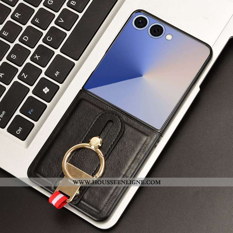 Coque Samsung Galaxy Z Flip 7 Dragonne et Support