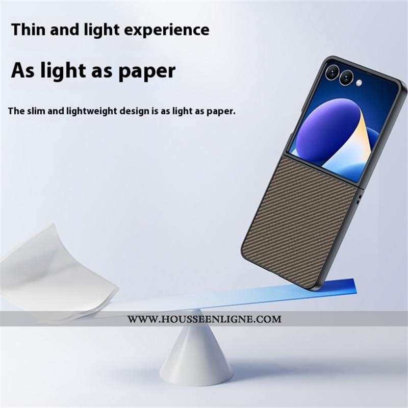 Coque Samsung Galaxy Z Flip 7 Déclinaison Carbone