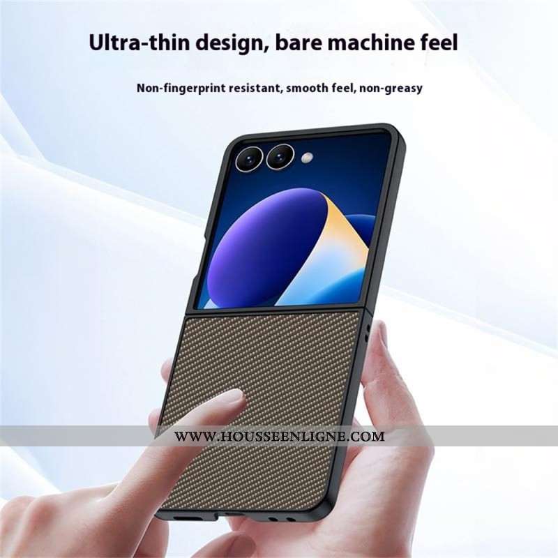 Coque Samsung Galaxy Z Flip 7 Déclinaison Carbone