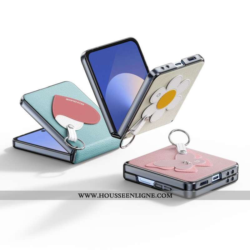 Coque Samsung Galaxy Z Flip 7 Décor Fantaisie DUX DUCIS