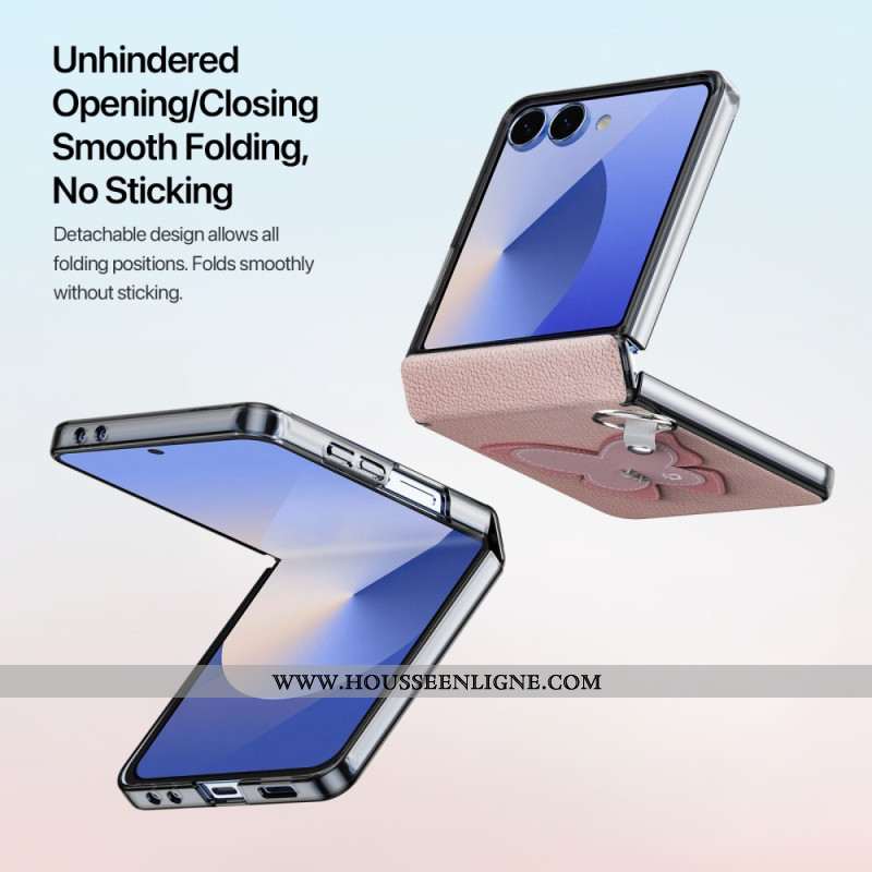 Coque Samsung Galaxy Z Flip 7 Décor Fantaisie DUX DUCIS