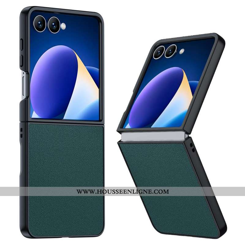 Coque Samsung Galaxy Z Flip 7 Effet Cuir