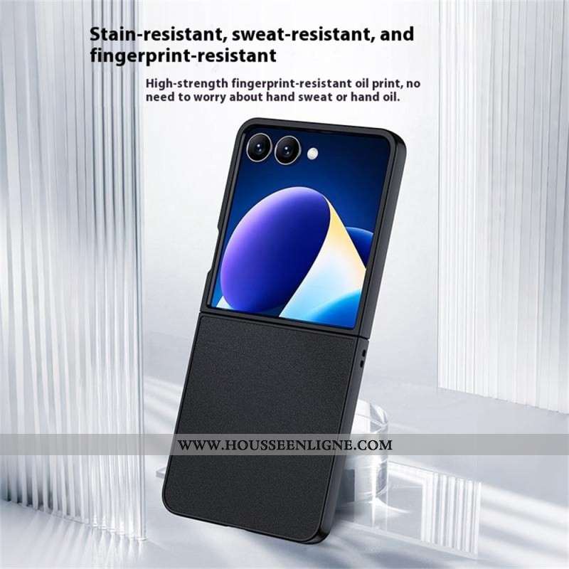 Coque Samsung Galaxy Z Flip 7 Effet Cuir