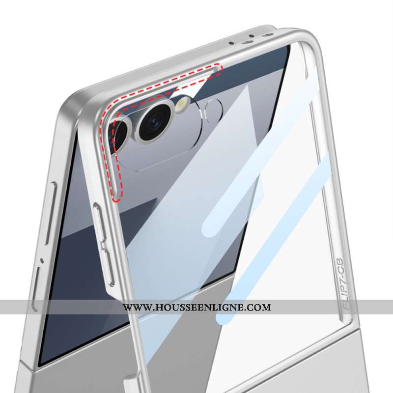 Coque Samsung Galaxy Z Flip 7 Effet Métal