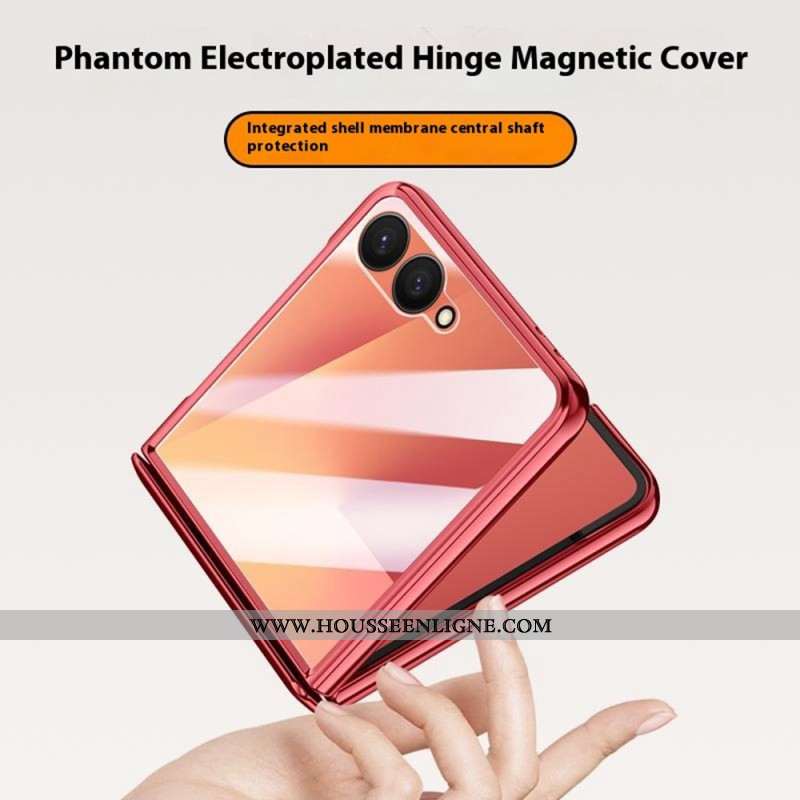 Coque Samsung Galaxy Z Flip 7 Effet Métallisé