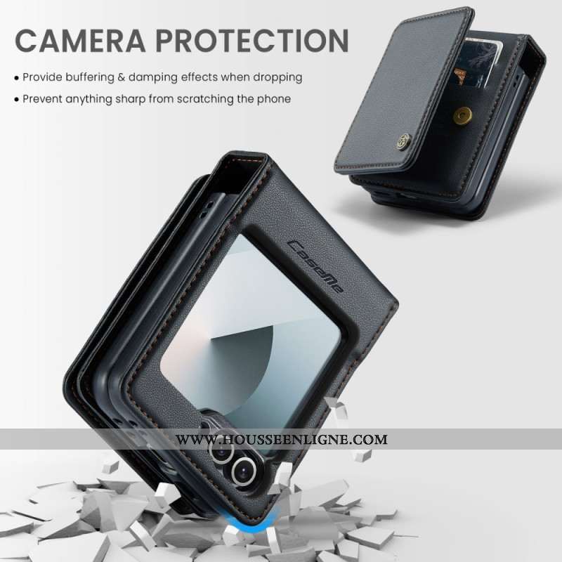 Coque Samsung Galaxy Z Flip 7 FE Protection RFID 5 Porte-Cartes